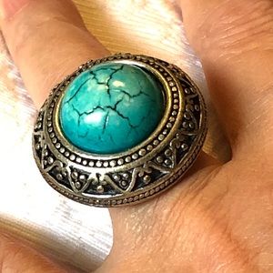 ❤️❤️❤️Turquoise Sterling silver ring